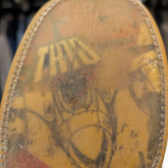 Tin Haul Justice American Brown Western Cowboy Boots Men's 9.5 Captain America - Picture 15 of 16